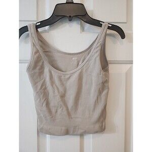 Pro-Fit Seamless Sport Bra/Crop Top Tan XL